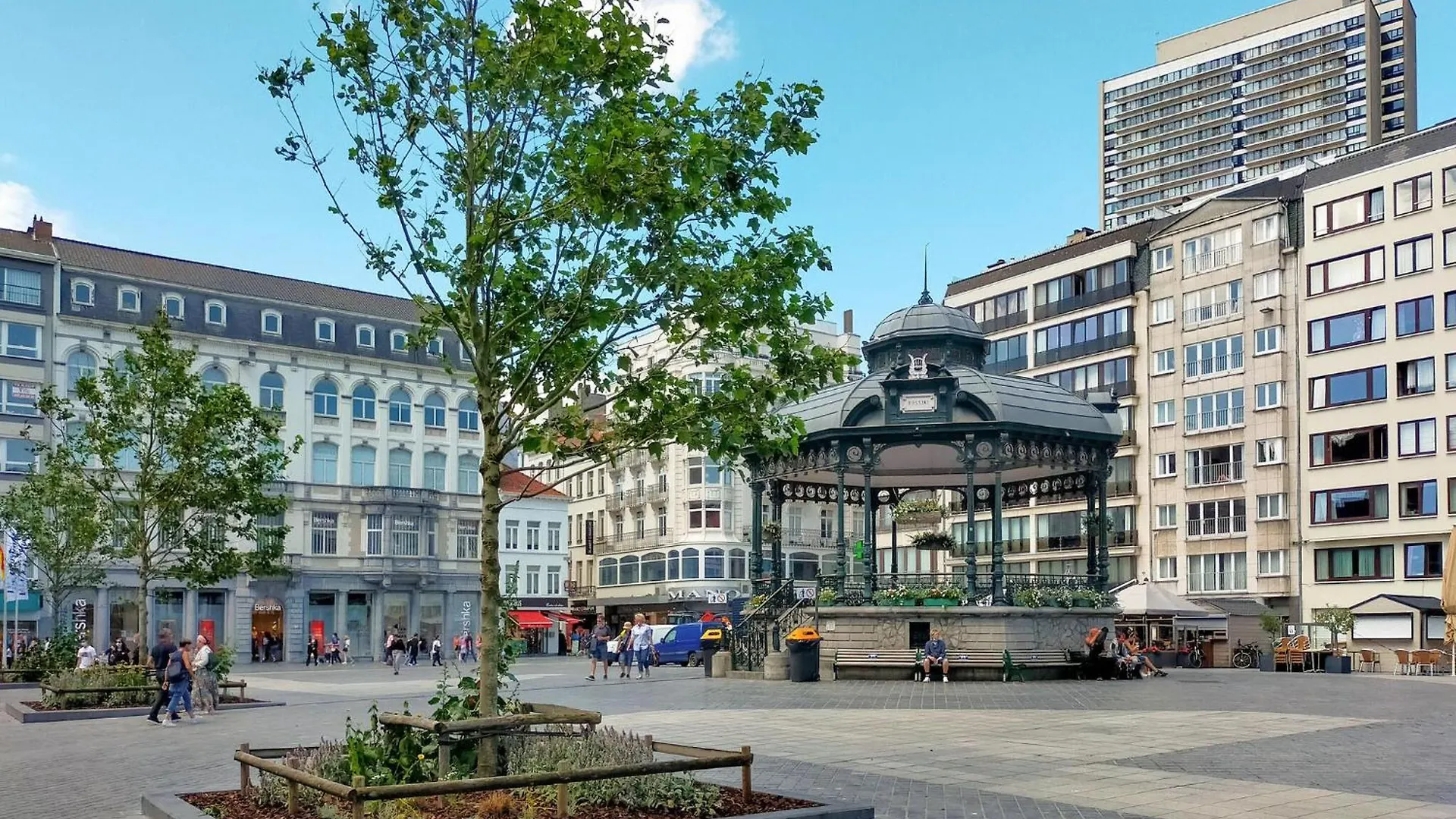 Апартаменты Residentie Zeezicht, Ref 104 Остенде